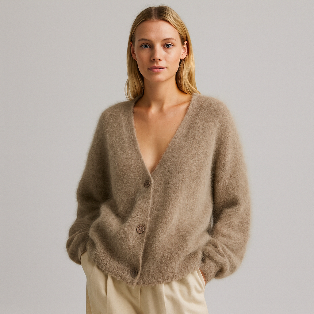 Alma Mohair Cardigan