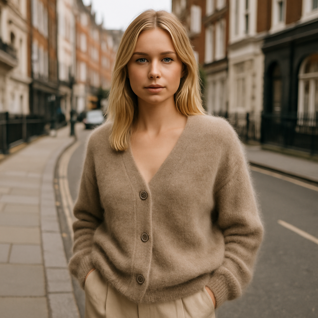 Alma Mohair Cardigan