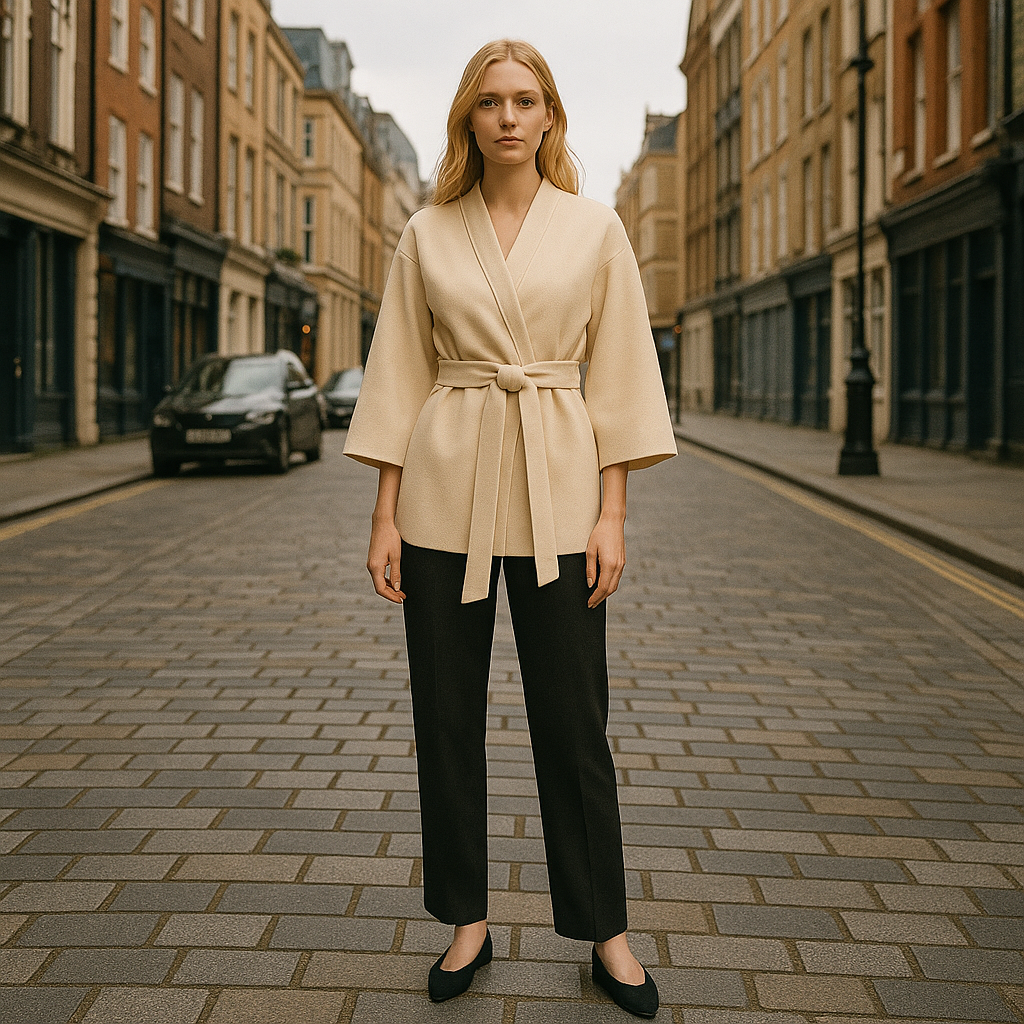 Amanda Løs V-hals Cardigan