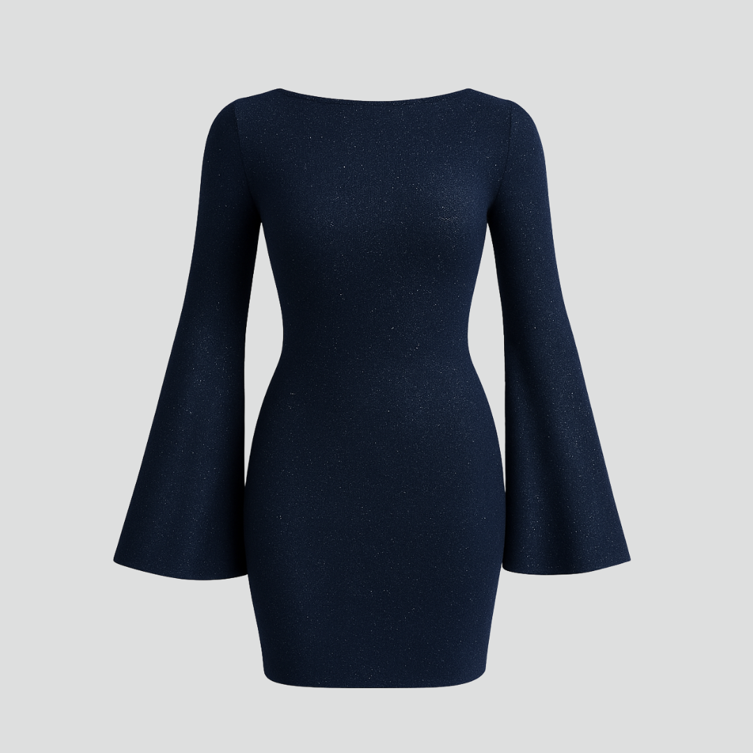 Fleur Glitrende Mini Kjole
