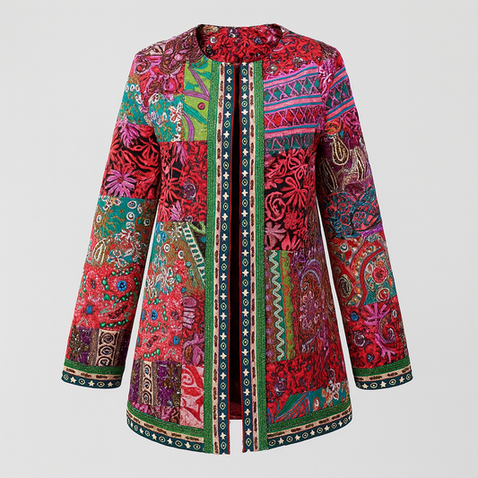 Freja Patchwork Jakke