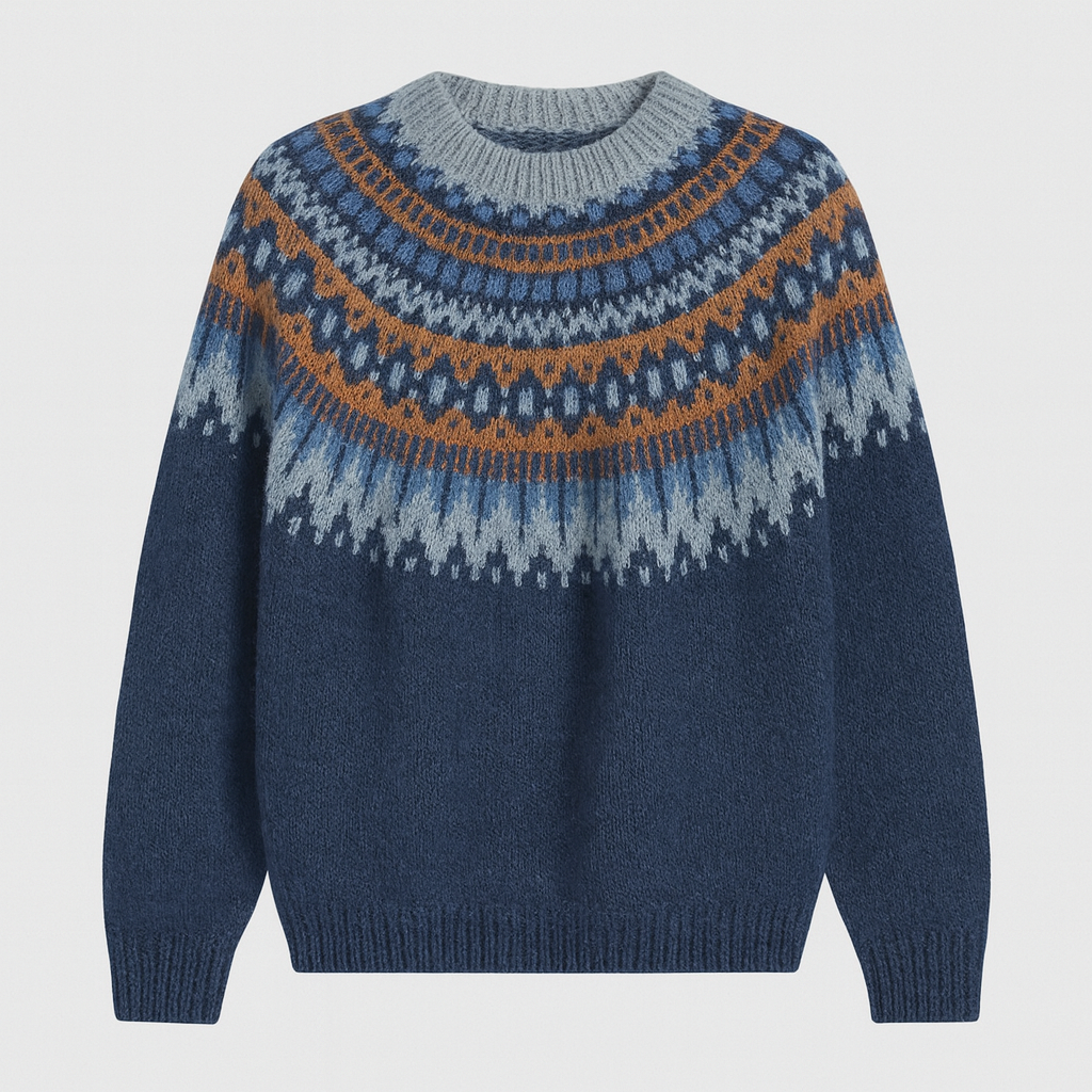 Kirstine Nordisk Strikket Sweater