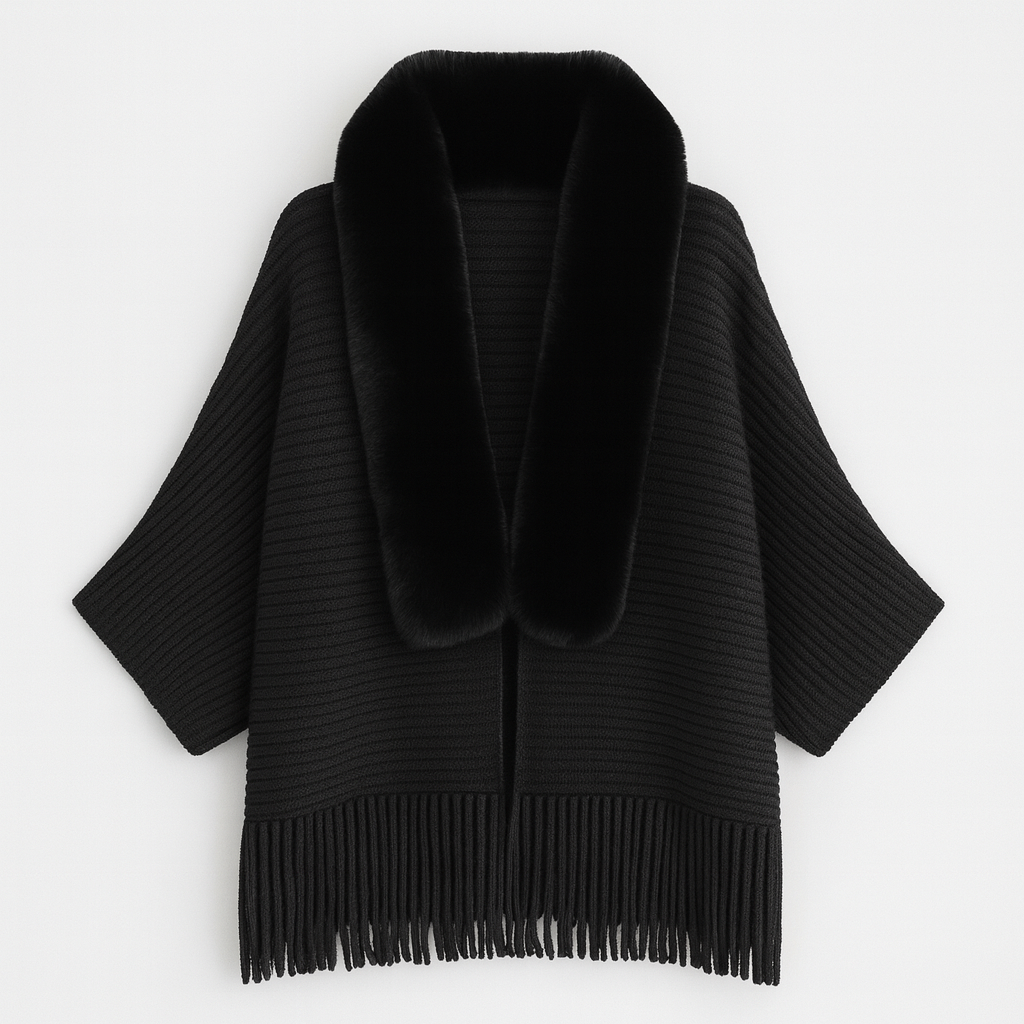 Maja Faux Fur Sjal