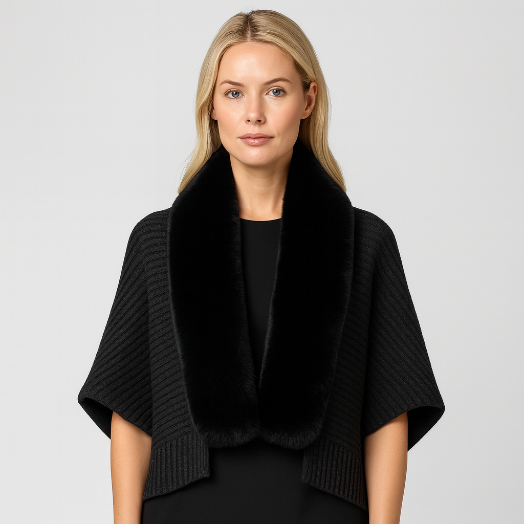 Maja Faux Fur Sjal