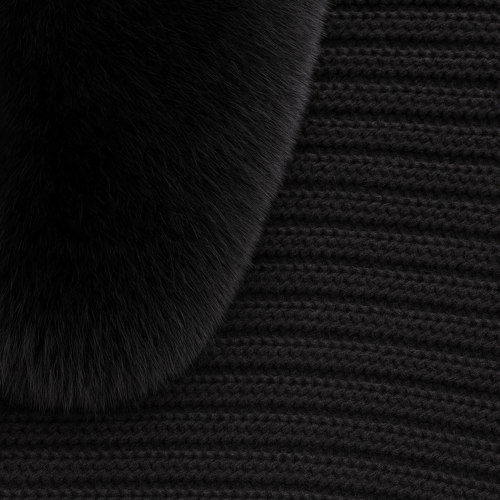 Maja Faux Fur Sjal