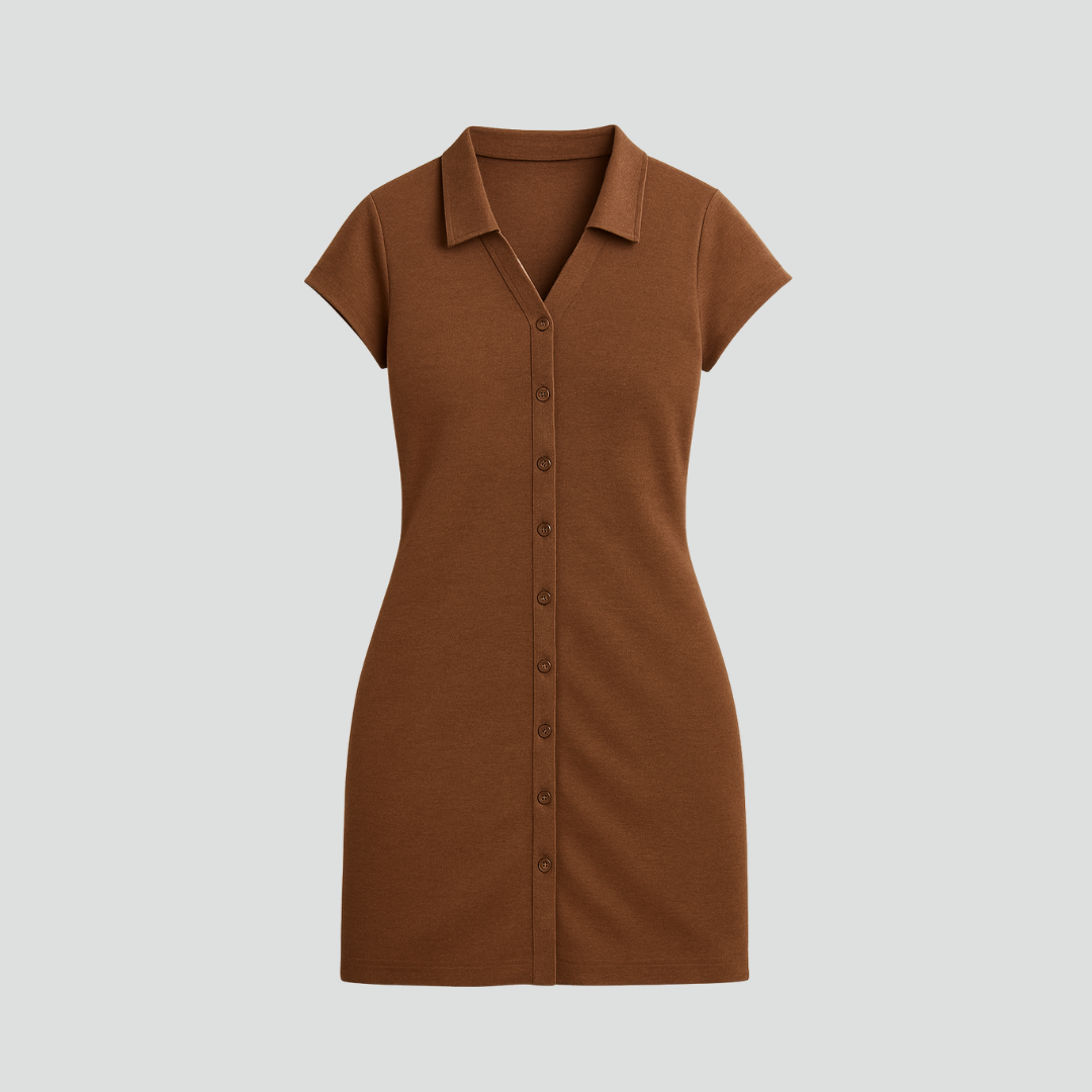 Mia Ribbet Mini Kjole