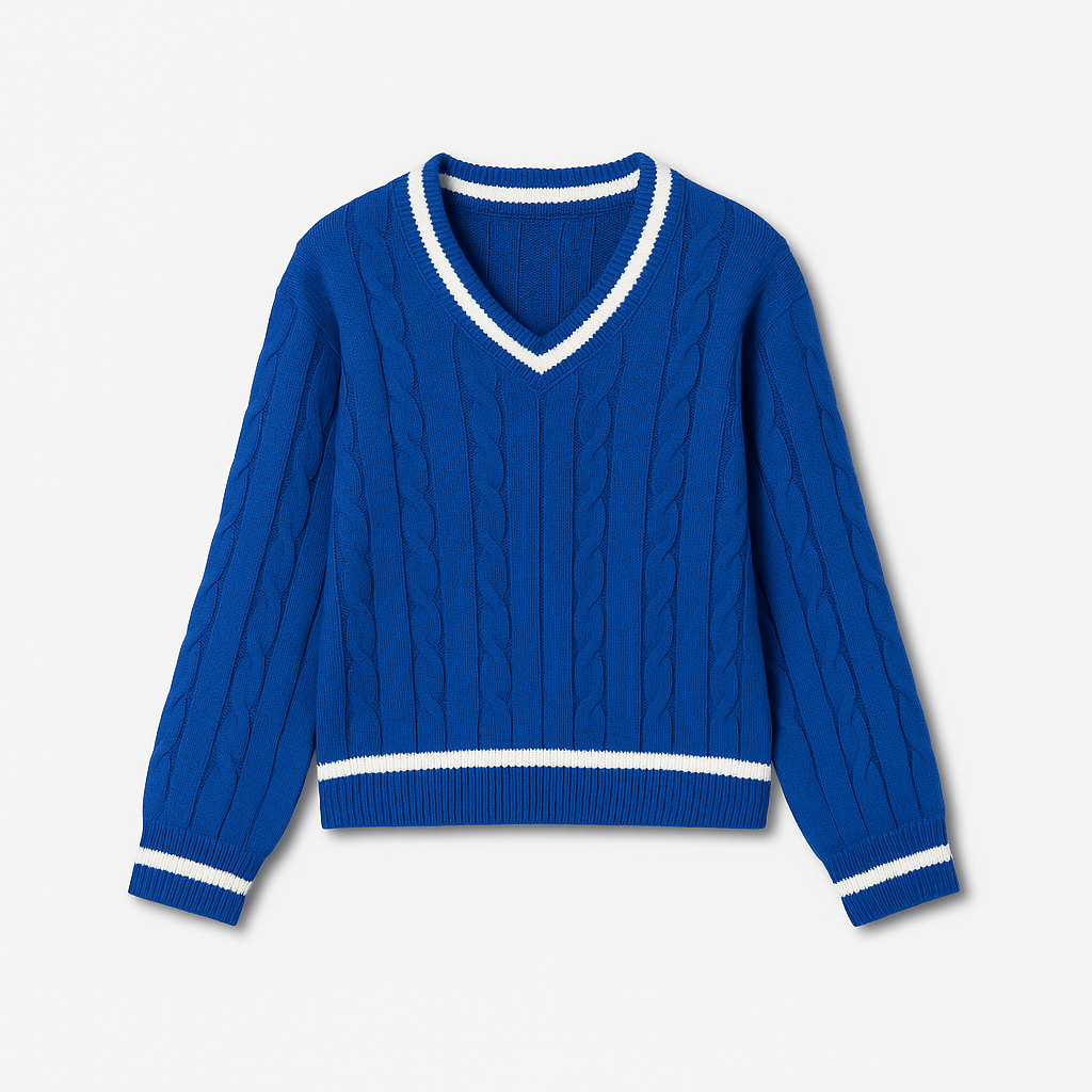 Nanna V-neck-strik