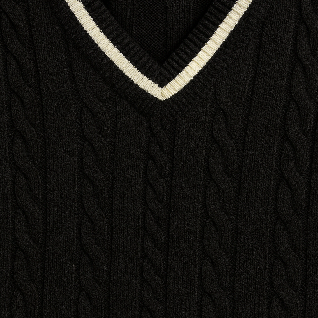 Nanna V-neck-strik