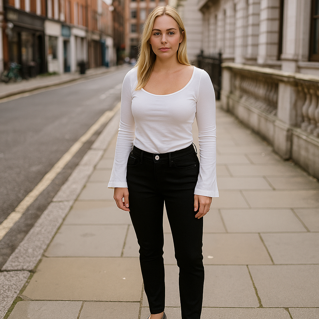 Nora Afslappede slim-fit jeans