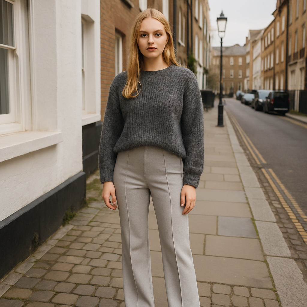 Siiri Smart Casual Flare bukser