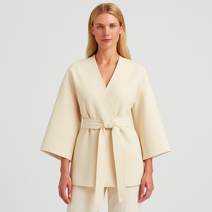 Amanda Løs V-hals Cardigan