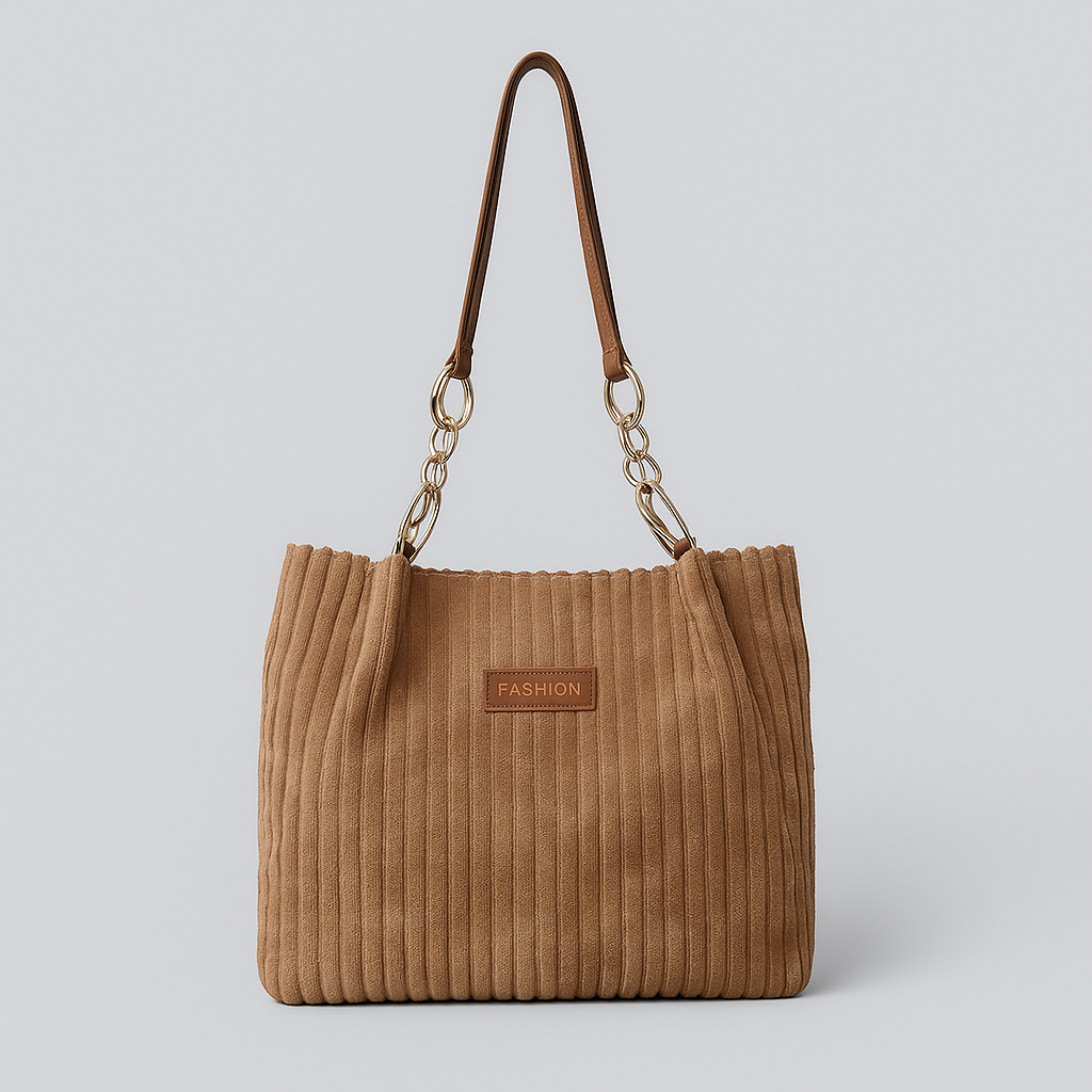 Aoli Trendy skuldertaske i fløjl