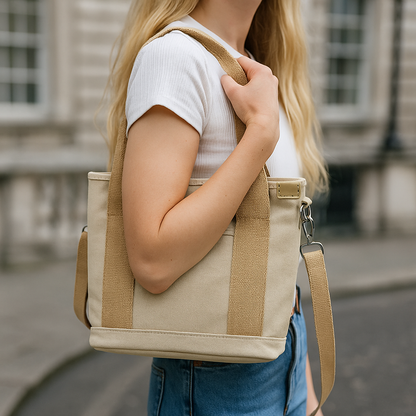 Ashmine Skuldertaske i moderne stil