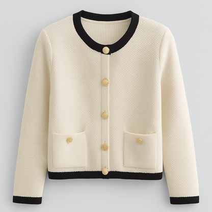 Astrid Elegant Strikket Cardigan