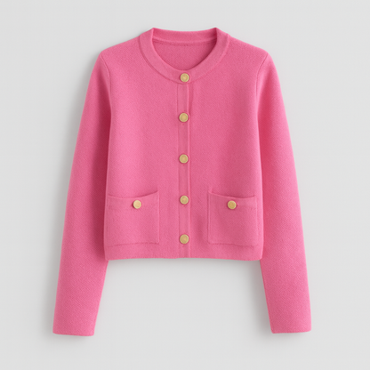 Astrid Elegant Strikket Cardigan