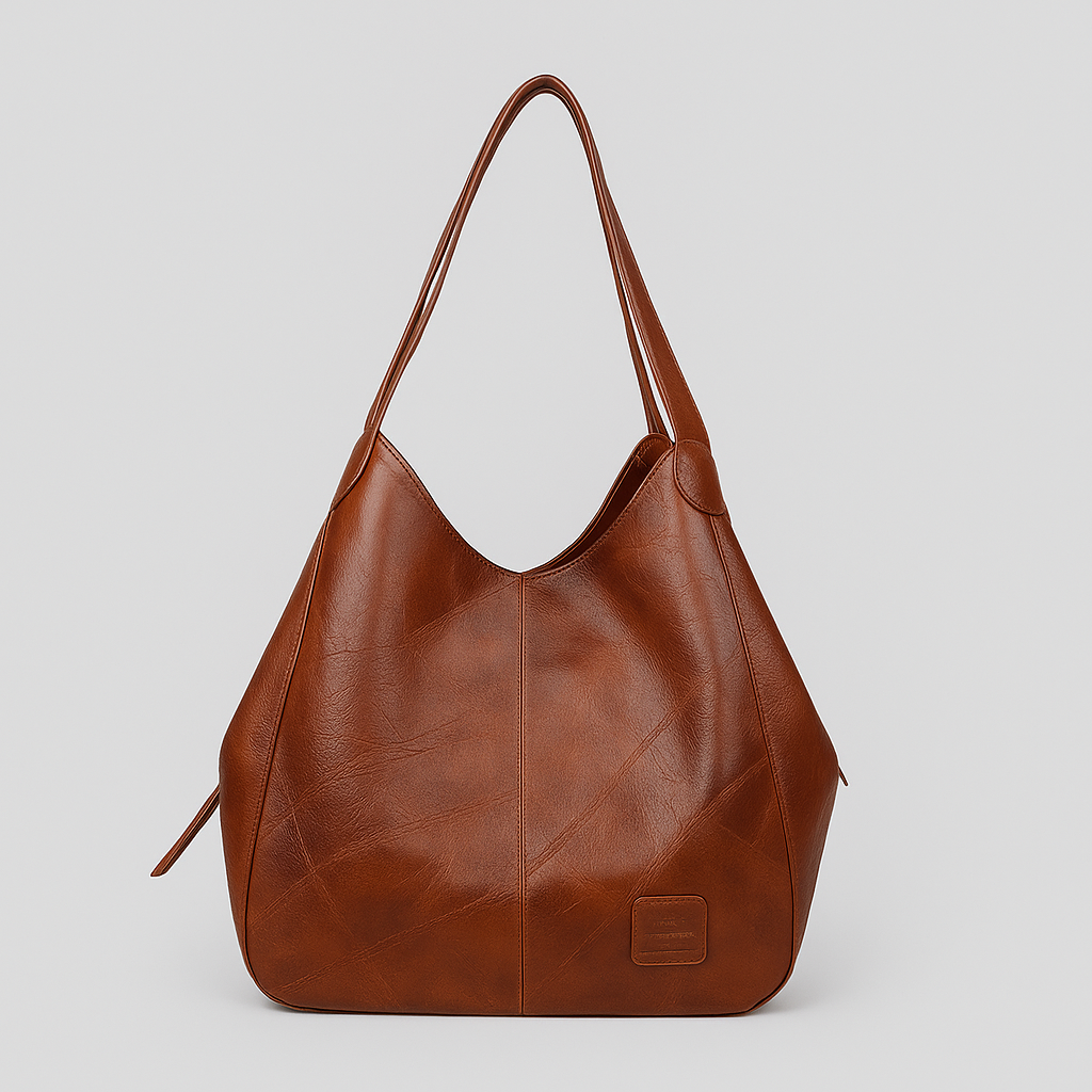 Avril Elegant taske i imiteret læder