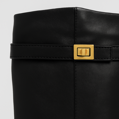 Ayleen Trendy støvler i imiteret læder