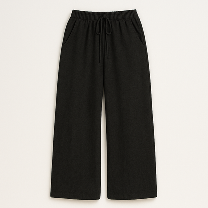 Beth Afslappede bukser med høj talje