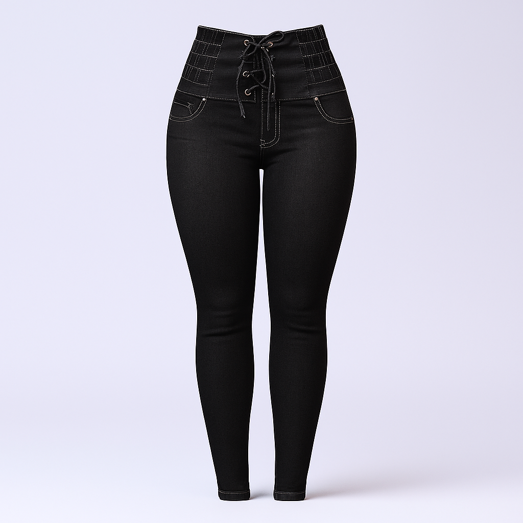 Bethil Jeggings i vintage-stil