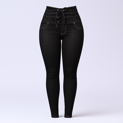 Bethil Jeggings i vintage-stil