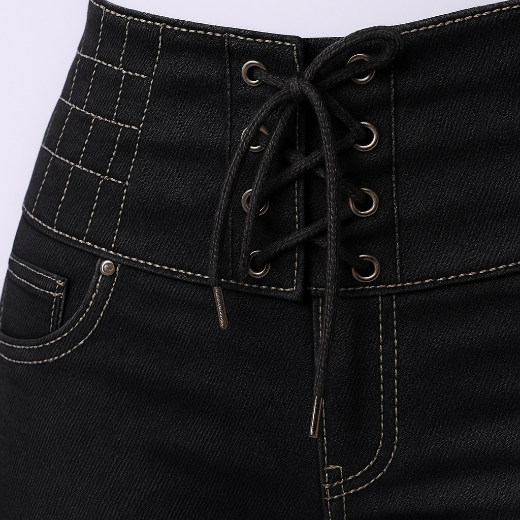 Bethil Jeggings i vintage-stil