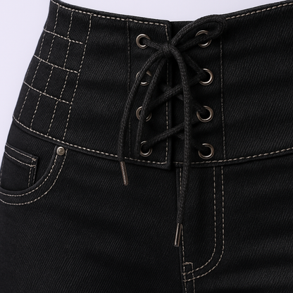 Bethil Jeggings i vintage-stil