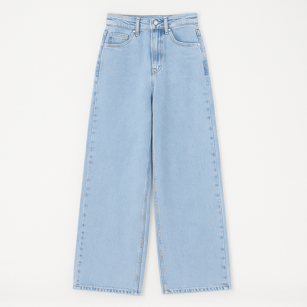 Blaire Jeans med høj talje og lige ben