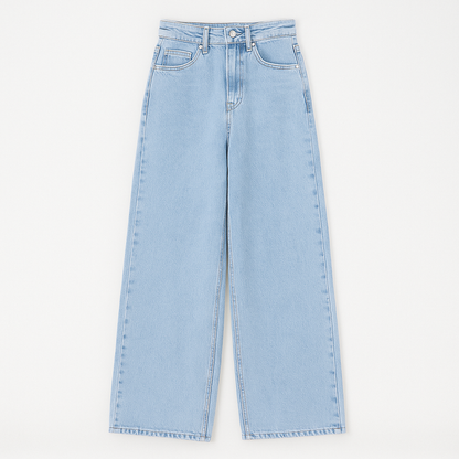 Blaire Jeans med høj talje og lige ben