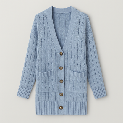 Bodil Kabelstrikket Cardigan