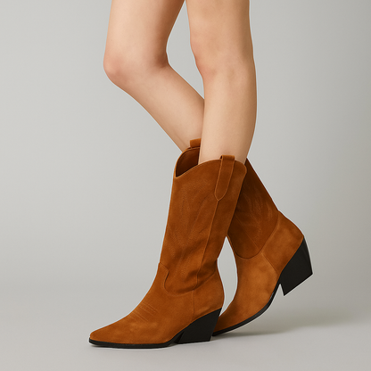 Brigina Western cowgirl-støvler