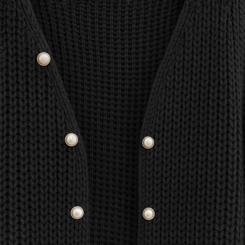 Camilla Minimalistisk Oversized Cardigan