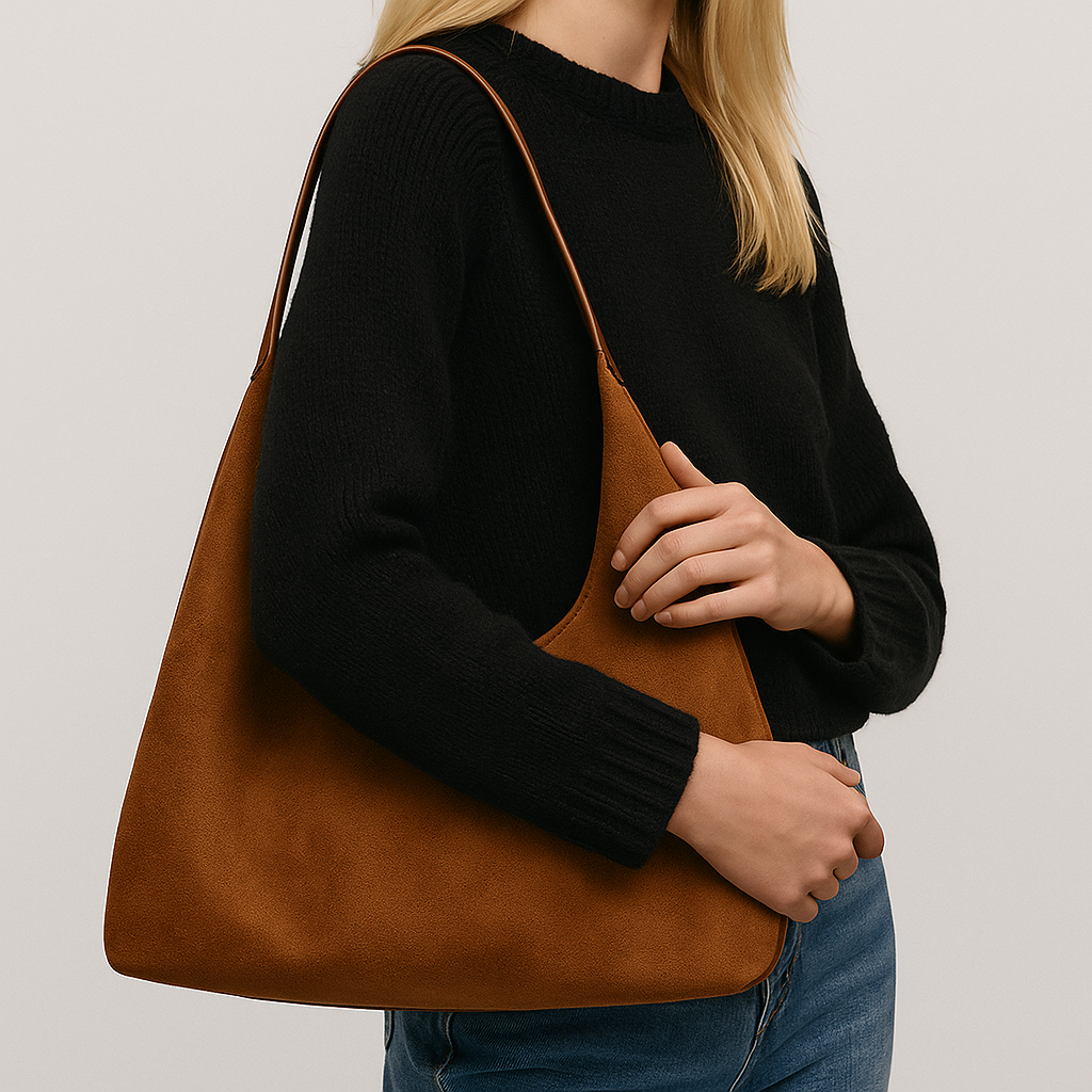 Clarissa Trendy taske i imiteret læder