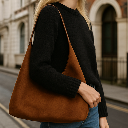 Clarissa Trendy taske i imiteret læder