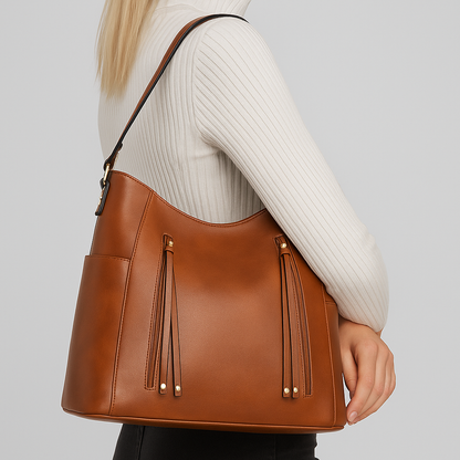 Dianne Vintage taske i imiteret læder