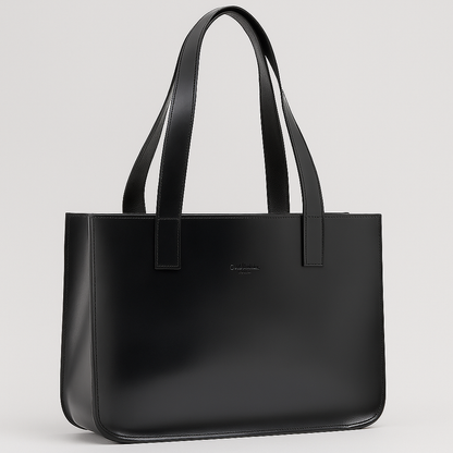 Dinna Shopper taske i imiteret læder