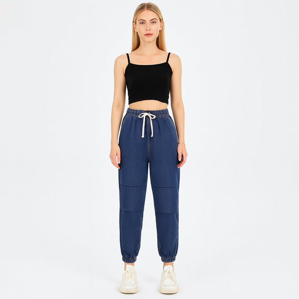 Esgerth Denim joggingbukser