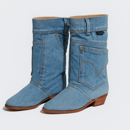 Fascia Trendy denimstøvler