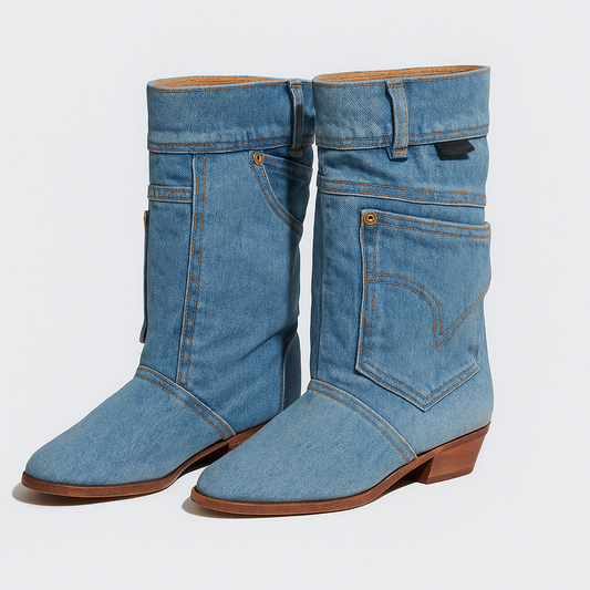 Fascia Trendy denimstøvler