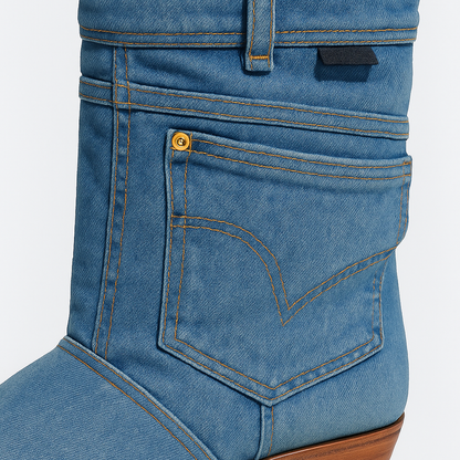 Fascia Trendy denimstøvler