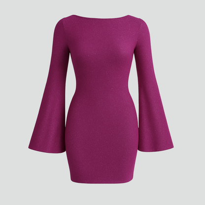 Fleur Glitrende Mini Kjole