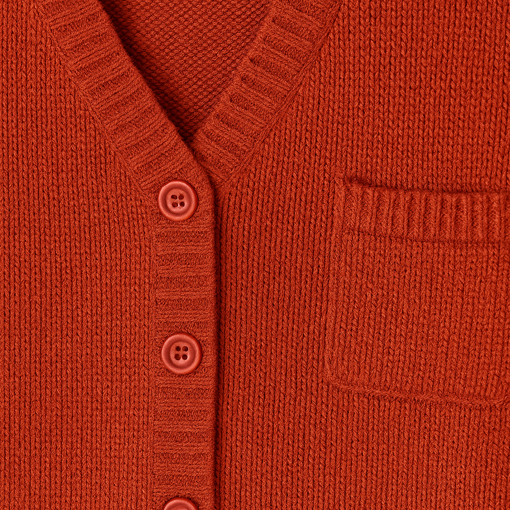 Gerda Afslappet Strikket Cardigan