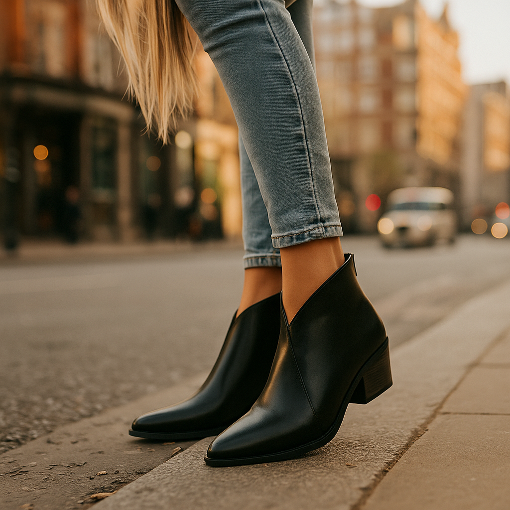 Germina Ankelstøvler i moderne stil