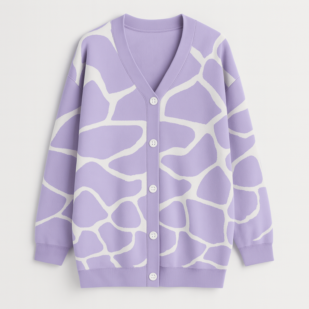 Hannah Løst Strikket Cardigan