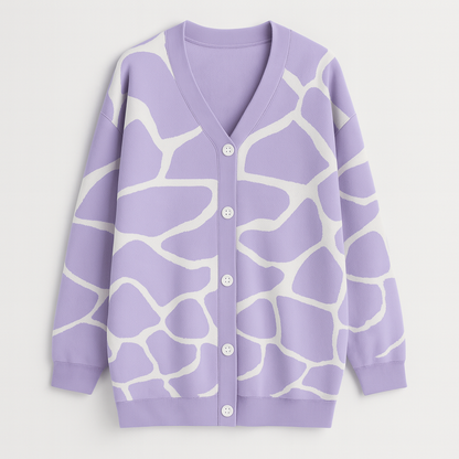 Hannah Løst Strikket Cardigan