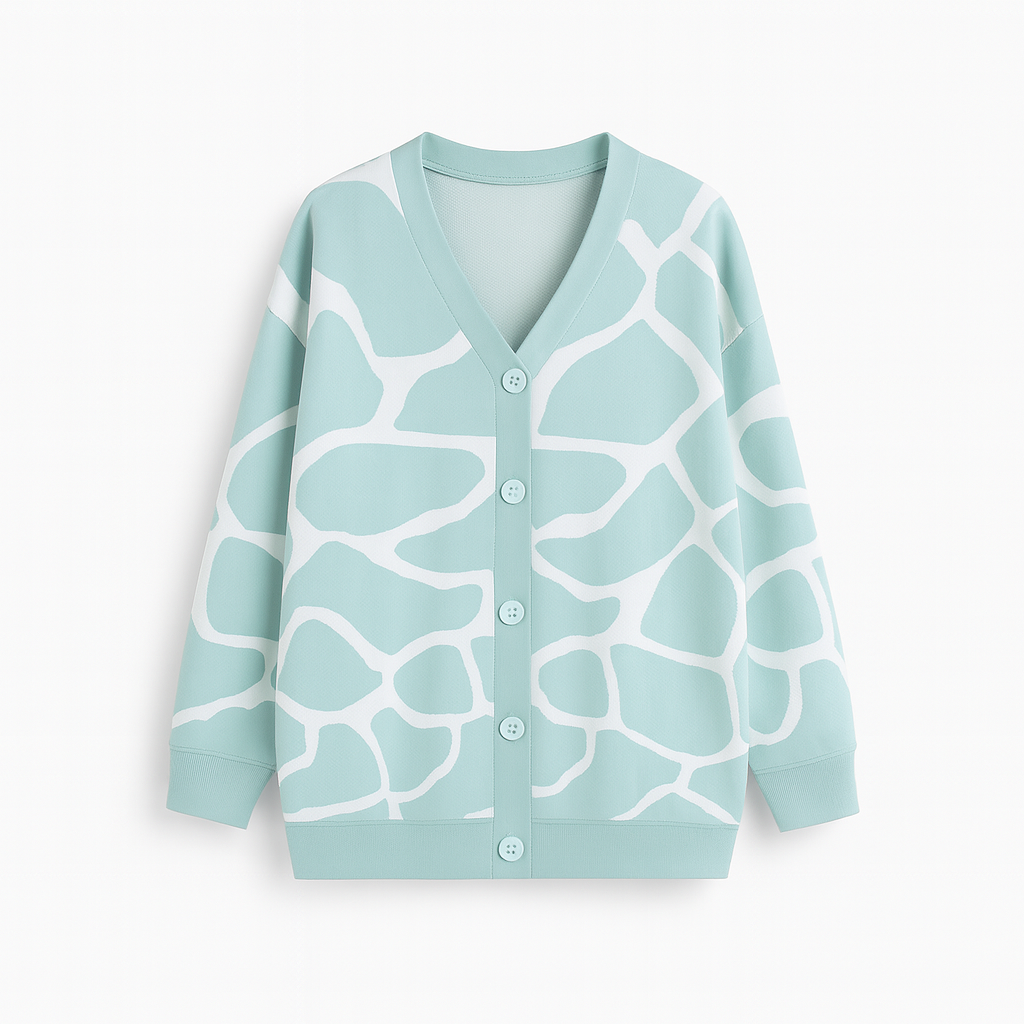 Hannah Løst Strikket Cardigan