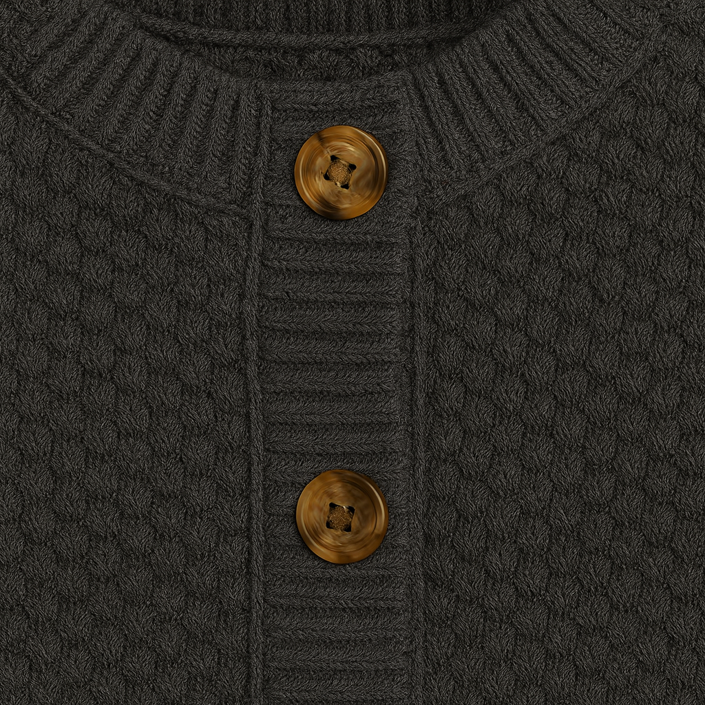 Helene Strikket kort Cardigan