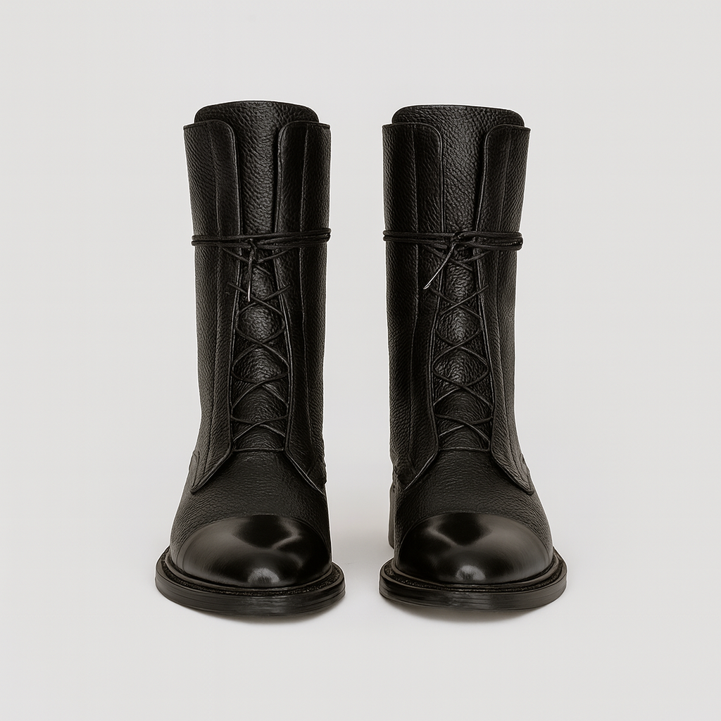 Helga Støvler i imiteret læder