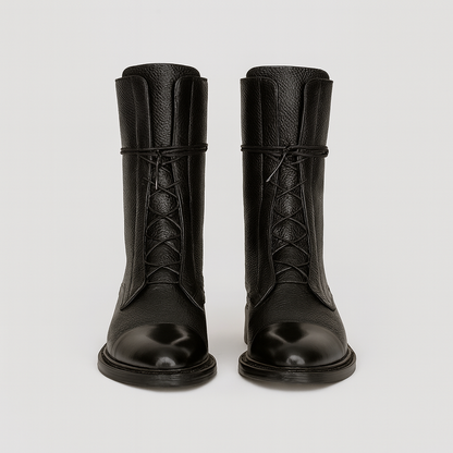 Helga Støvler i imiteret læder