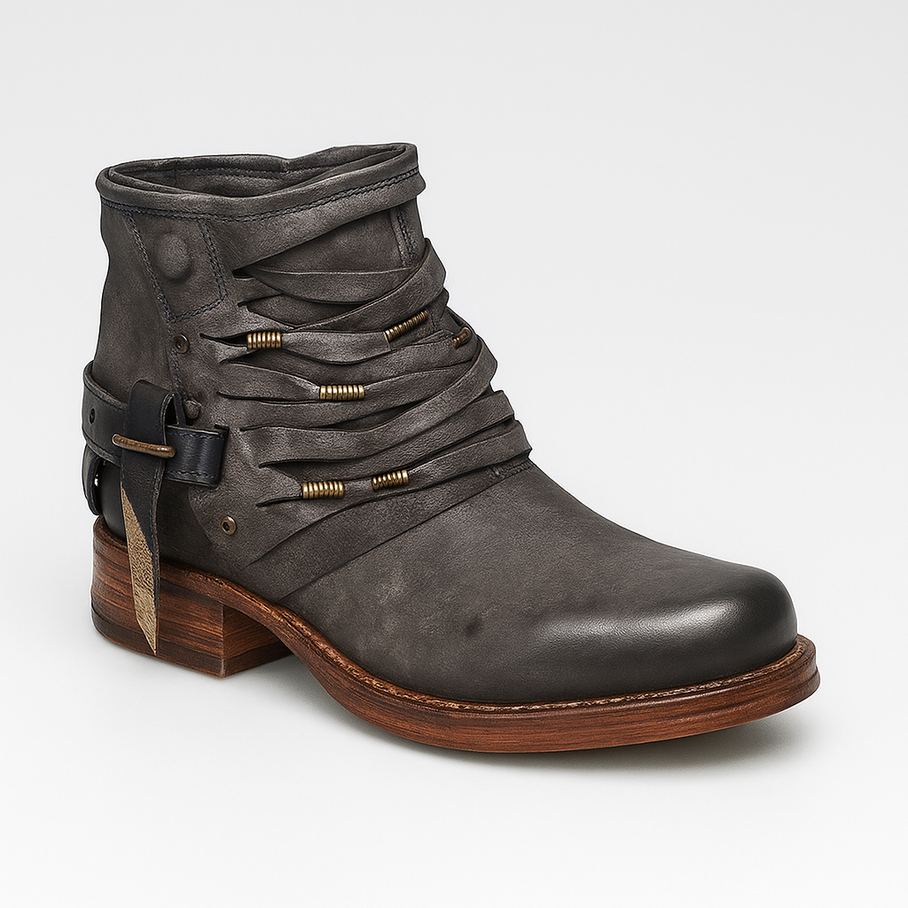 Henrietta Casual støvler med lynlås