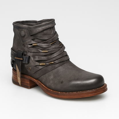 Henrietta Casual støvler med lynlås